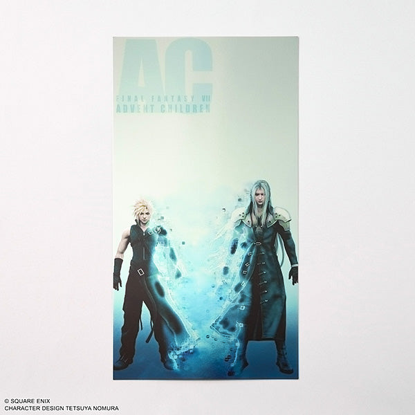 FINAL FANTASY VII SERIES METALLIC LARGE POSTCARD SET