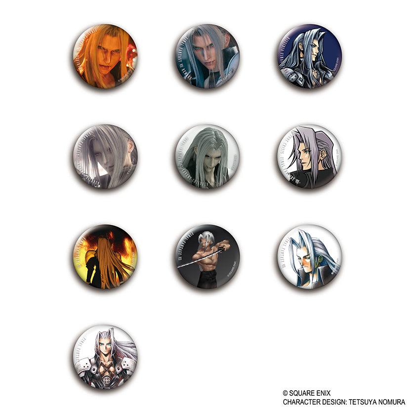 FINAL FANTASY VII Pin Badge Collection - SEPHIROTH Vol. 1