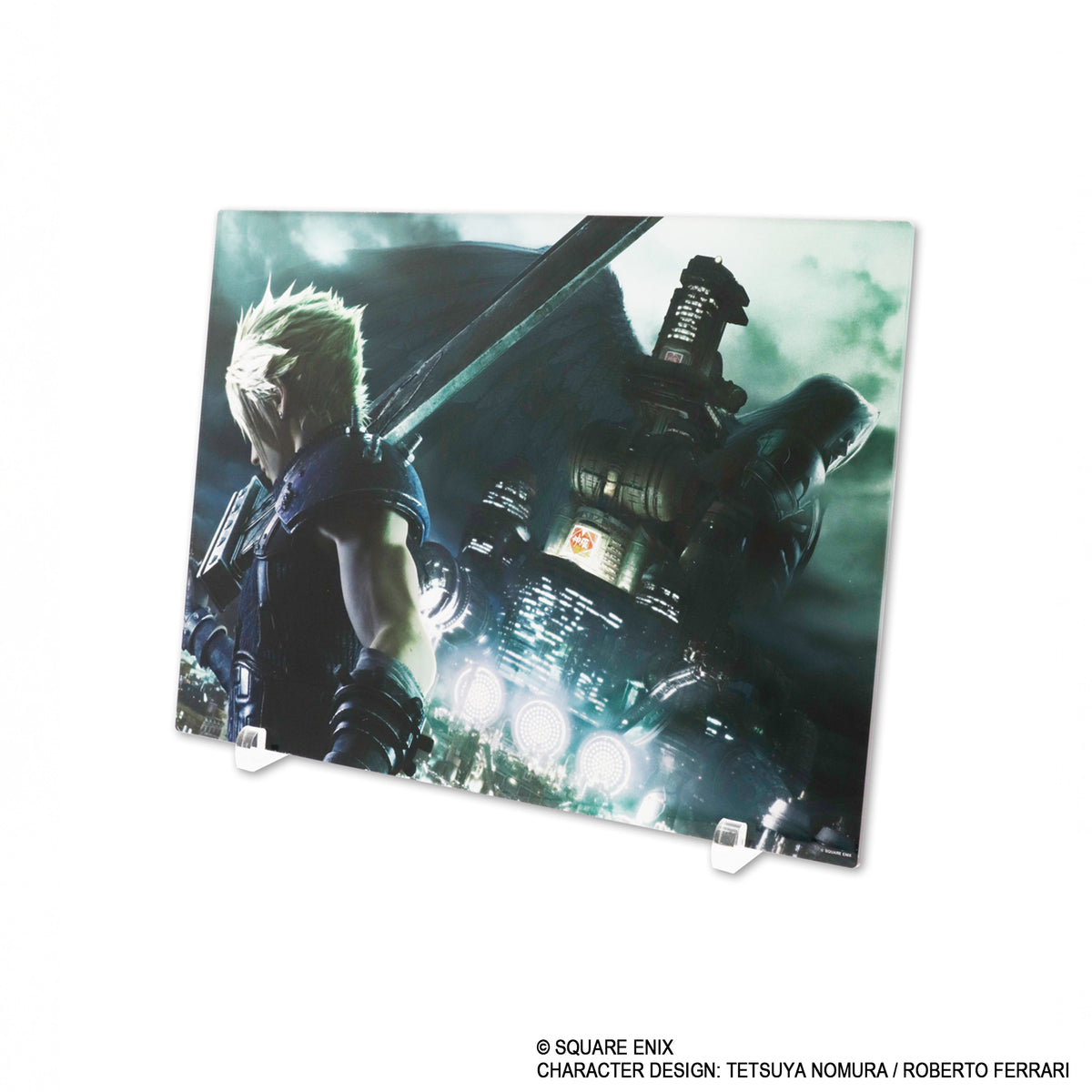 『FINAL FANTASY VII REMAKE』 아크릴 패널 - 클라우드 스트라이프 & 세피로스