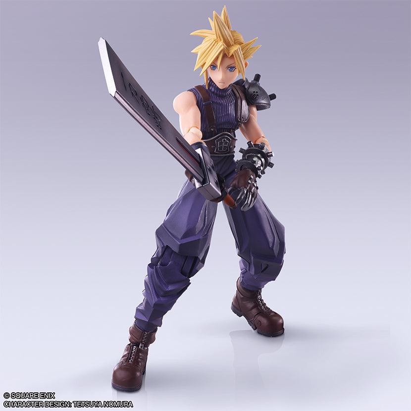 FINAL FANTASY VII BRING ARTS Action Figure - CLOUD STRIFE Hardedge Ver
