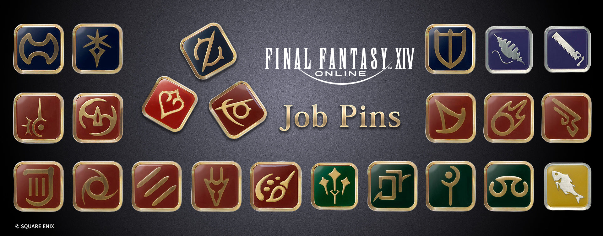 FINAL FANTASY FESTIVAL XIV JOBPINS